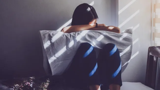 sad teen